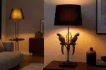 Stolní lampa WILDLIFE PARROT 75 CM černá zlatá