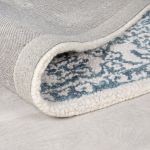 Kusový koberec Wool Loop Yasmin Ivory/Blue - 200x290 cm