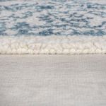 Kusový koberec Wool Loop Yasmin Ivory/Blue - 200x290 cm