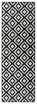 Kusový koberec Hamla 105477 Black Cream - 80x150 cm