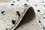 Běhoun Berber Syla B752 dots cream - 80x250 cm