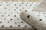 Běhoun Berber Syla B752 dots cream - 80x250 cm