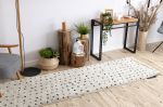 Běhoun Berber Syla B752 dots cream - 80x250 cm