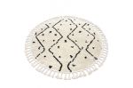 Kusový koberec Berber Tetuan B751 cream kruh - 120x120 (průměr) kruh cm