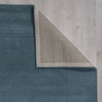 Kusový ručně tkaný koberec Tuscany Textured Wool Border Blue - 120x170 cm