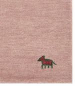 Ručně všívaný kusový koberec Asra wool pink - 120x170 cm