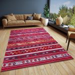 Kusový koberec Gobelin 105870 Dark Red Multicolored - 75x150 cm