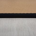 Kusový koberec Herringbone Border Kira Black - 120x170 cm