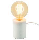 Stolní lampa LUCHE 10 CM bílá