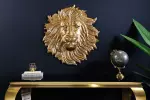 Nástěnná dekorace WILDLIFE LION 35 CM zlatá