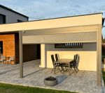 Bioklimatická pergola INTRO PLUS 4x3 m - do stěny