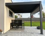 Bioklimatická pergola INTRO PLUS 4x3 m - do stěny