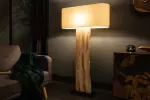 Stojací lampa ORGANIC LIVING 163 CM masiv ořech