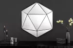 Nástěnné zrcadlo DIAMOND 60 CM černé