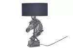 Stolní lampa HORSE 60 CM stříbrná