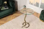 Odkládací stolek SNAKE 60 CM antik měděný