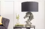 Stolní lampa HORSE 60 CM stříbrná