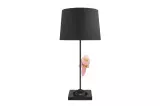 Stolní lampa WILDLIFE PARROT 75 CM černá zlato-růžová