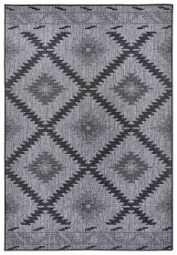 Kusový koberec Twin Supreme 105459 Malibu Night Silver – na ven i na doma - 80x150 cm