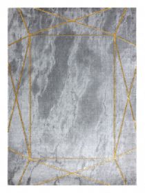 Kusový koberec Emerald 1022 grey and gold - 200x290 cm - 200x290 cm