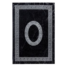 Kusový koberec Plus 8009 black - 80x300 cm