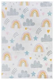 Dětský koberec Adventures 105956 Cream Multicolor - 120x170 cm - 120x170 cm