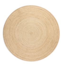 Kusový koberec Jute Braided 106007 Ivory - 140x140 (průměr) kruh cm - 140x140 (průměr) kruh cm