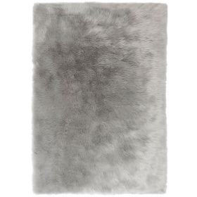 Kusový koberec Faux Fur Sheepskin Grey - 180x290 cm