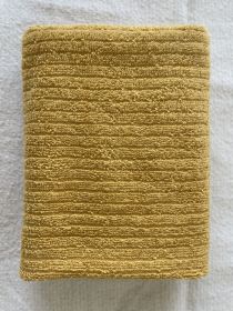 Ručník s proužky 50x90 cm žlutý