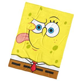 Carbotex Dětská deka Sponge Bob Emoji 150x200 cm