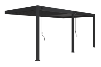 Bioklimatická pergola INTRO PLUS 6x3 m - do stěny