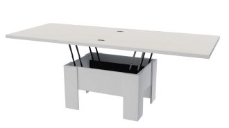 Jídelní/konferenční stůl ERIK barva alpská bílá