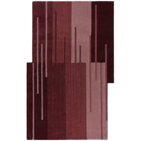 Ručně všívaný kusový koberec Abstract Split Ombre Red - 150x240 cm