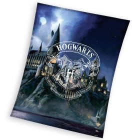 Carbotex Dětská deka Harry Potter Bradavická škola 130x170 cm