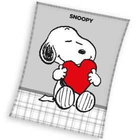 Carbotex Dětská deka Snoopy Love 150x200 cm