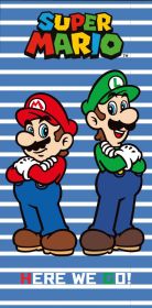 Carbotex Dětská osuška Super Mario a Luigi