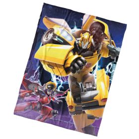 Carbotex Dětská deka Transformers Bumblebee a Windblade 150x200 cm