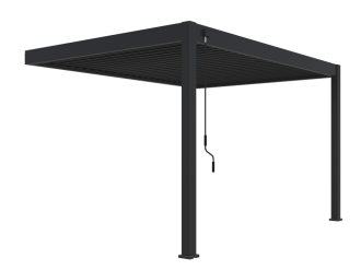 Bioklimatická pergola INTRO PLUS 4x3 m - do stěny