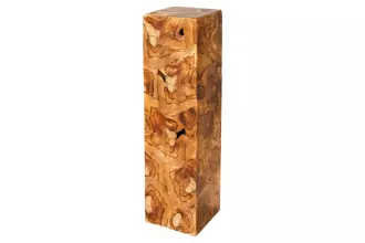 Dekorační sloup SQUARE 110 CM masiv teak