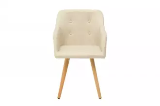 2SET židle ARMREST přírodní strukturovaná látka